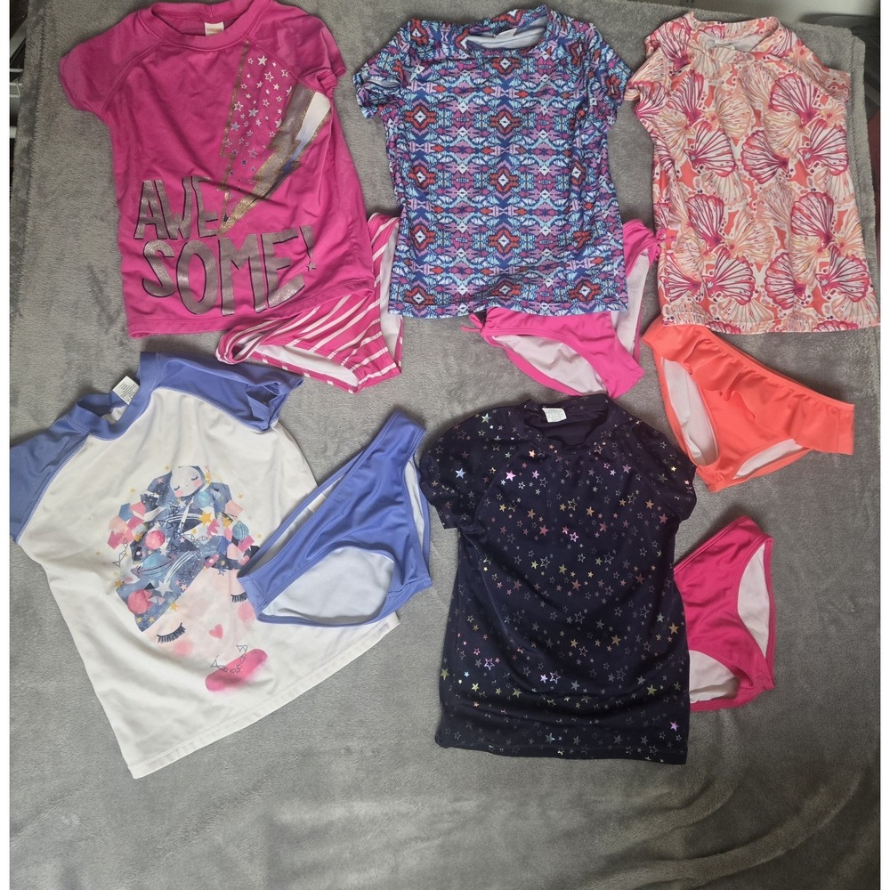 Gymboree Swimsuits Size L 10-12 Lot